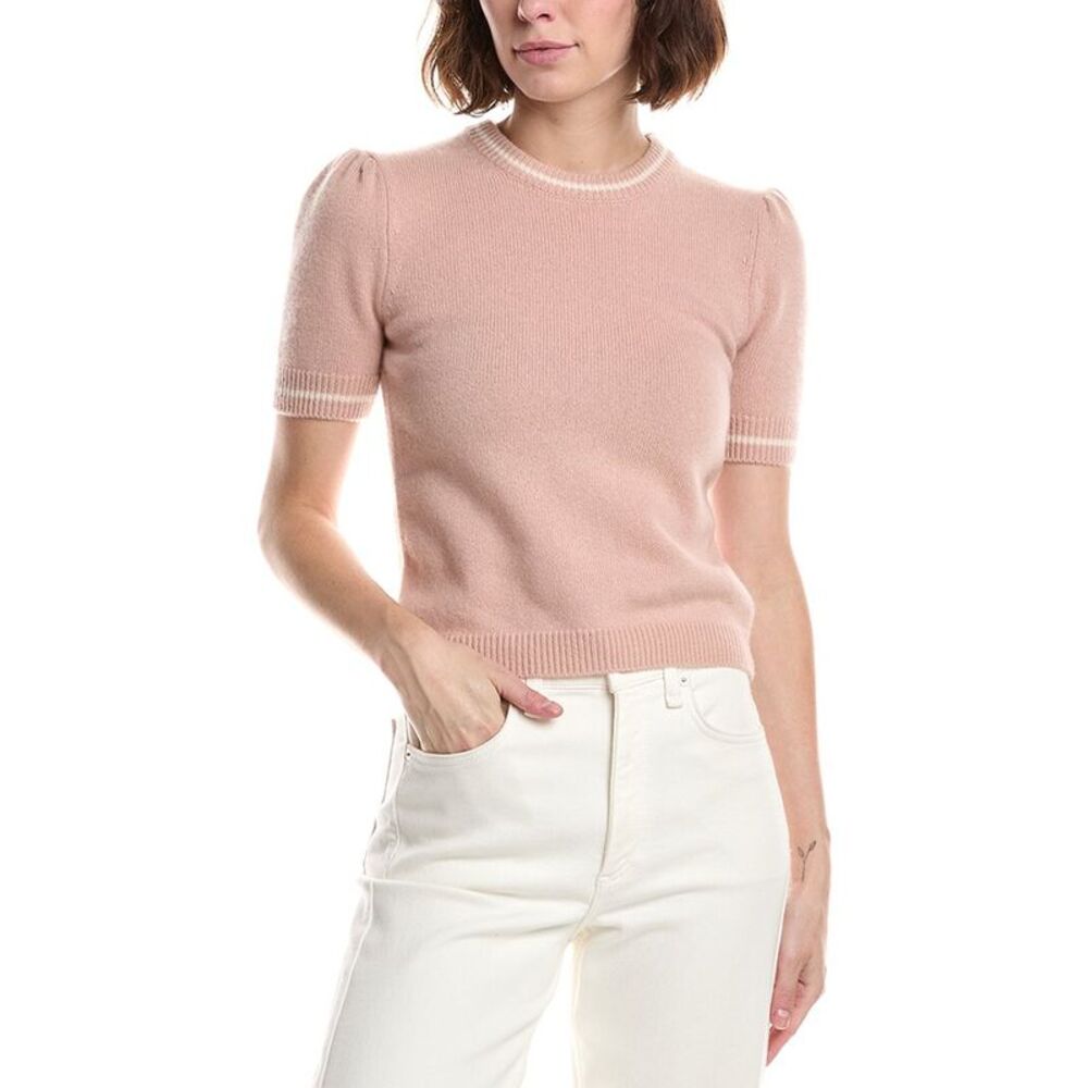 Frame Denim Womens The Gathered Cashmere Sweater